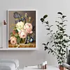 Flowers - 11CT Stamped 3 Strands Cross Stitch 50*40cm/19.69*15.75in
