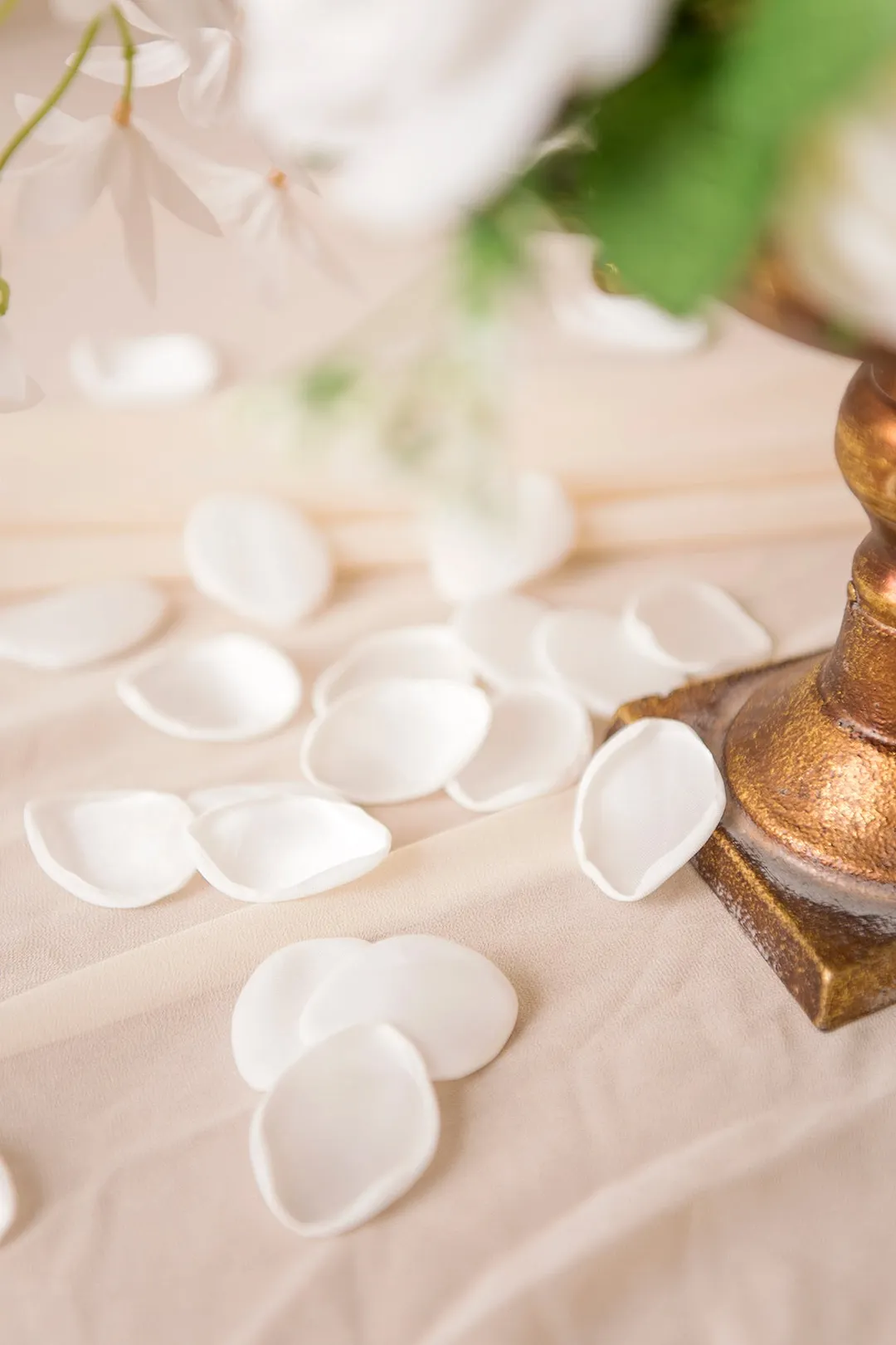Silk Rose Petals