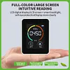 3 in 1 Air Quality Monitor Semiconductor Sensor Color Screen Air Quality Monitor