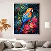 Parrot Flower - 11CT Stamped Cross Stitch 40*50cm/15.75*19.69in