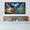 American Eagle-Full Round Diamond Painting 70*40CM
