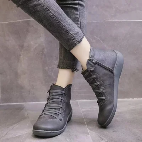 Comfortable leather arch support boots &ndash; Last Day Promotion 50% OFF