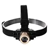 LED Headlight Telescope Zoomable Rechargeable Headlamp Torch w/ Battery