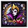 (Counted/Stamped)Disney Villains-Snow White-Evil Queen-11CT Cross Stitch 45*45cm/17.72*17.72in
