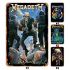 (Multi Style)Megadeth Band - Vintage Metal Signs - 30*40cm - Music
