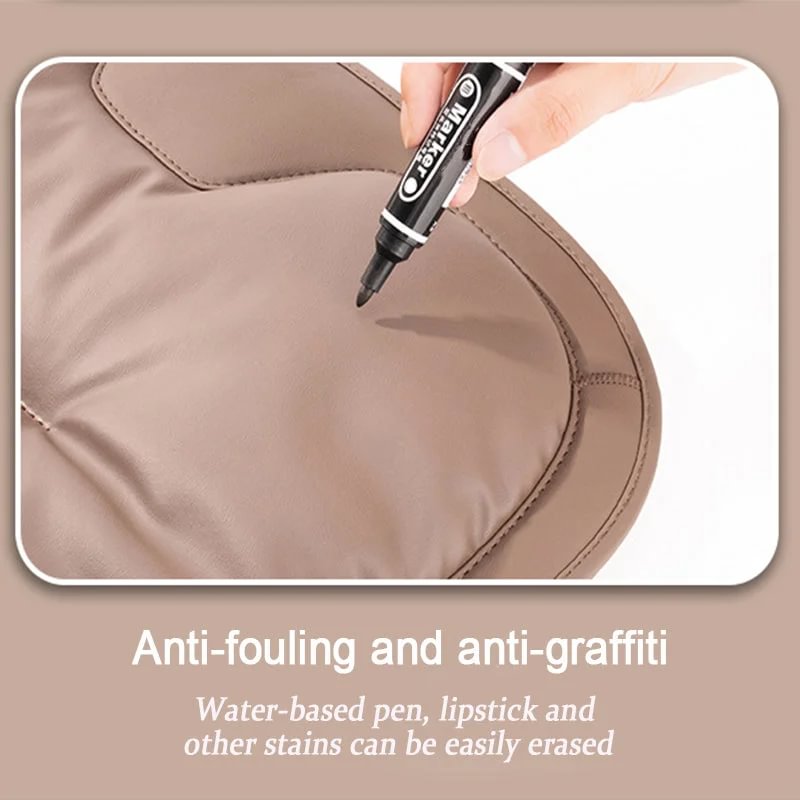 New car high-end Nappa anti-fouling leather four seasons seat cushion
