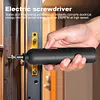 Electric Screwdriver Set LED Light Automatic Screwdriver for Furniture Gaming PC