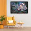 (Counted/Stamped)(Big Size) 11CT Princess - Cross Stitch 80*55cm/31.5*21.65in