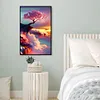 (Counted/Stamped)(Big Size) 11CT Tree and cloud Cross Stitch -40x63cm/15.75*24.8in