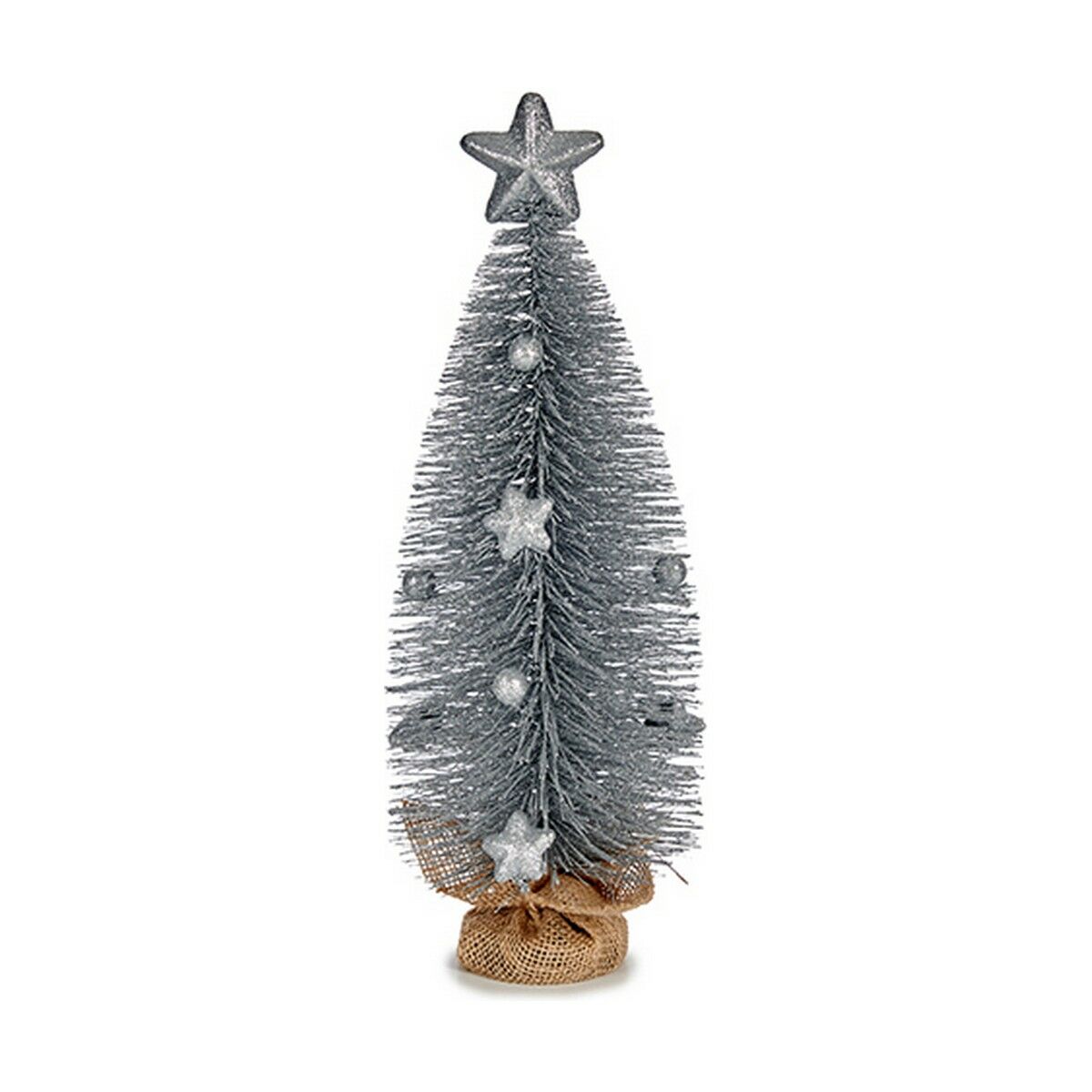 Christmas Tree with Star Krist+ FG20-19WS024 Silver 13 x 41 x 13 cm