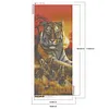 Tiger - Full Round/Square Diamond Painting(110x50cm)