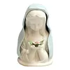 Virgin Mary Prayer Night Light Resin Virgin Mary Catholic Decor Table Lamp Handcrafted Home Decoration Desk Accessories for Reading
