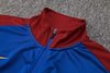 Joyfball 2024/2025 Barcelona Long Zipped Jacket Blue Football Jersey 1:1 Thai Quality
