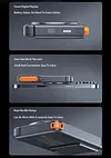 Magnetic Bracket Power Bank 10000 MAh Large Capacity Bracket Power Bank Multifunctional Portable Universal