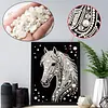 Diamond Painting-DIY Special Shaped Drill Pearl Painting Horse(30x40cm)