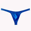 Seamless Solid Thong Men T-back Thin Low-Waisted Underpants
