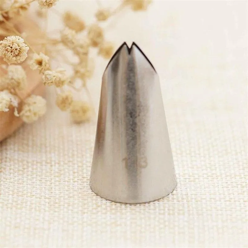 #113 Leaf Piping Nozzle Icing Tip Pastry Tips Cup Cake Decorating Baking Tools Bakeware Create Leaves Large Size 1125