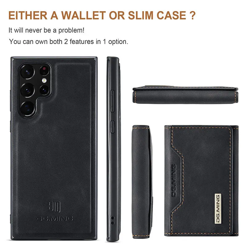 For Samsung S22 Magnetic Card Case Cover
