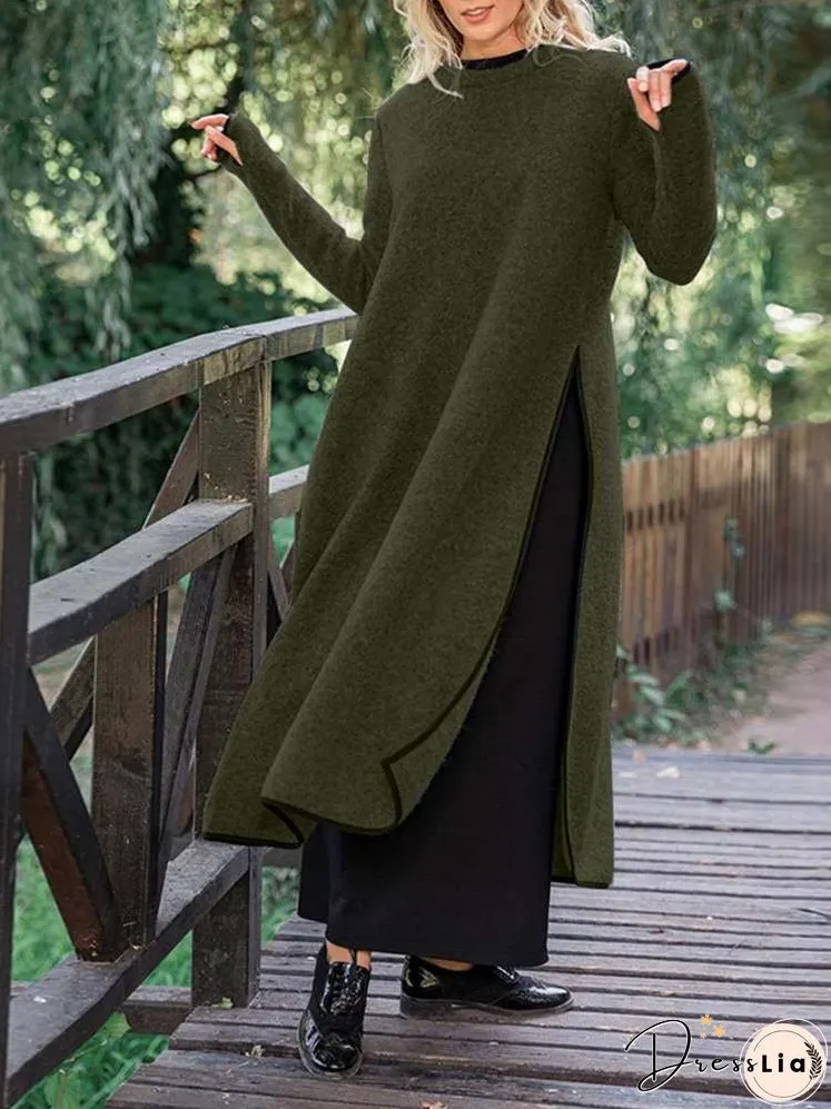 Chic and Relaxed winter Dress