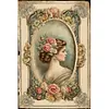 Vintage Victorian-Full Round Diamond Painting 40*60cm