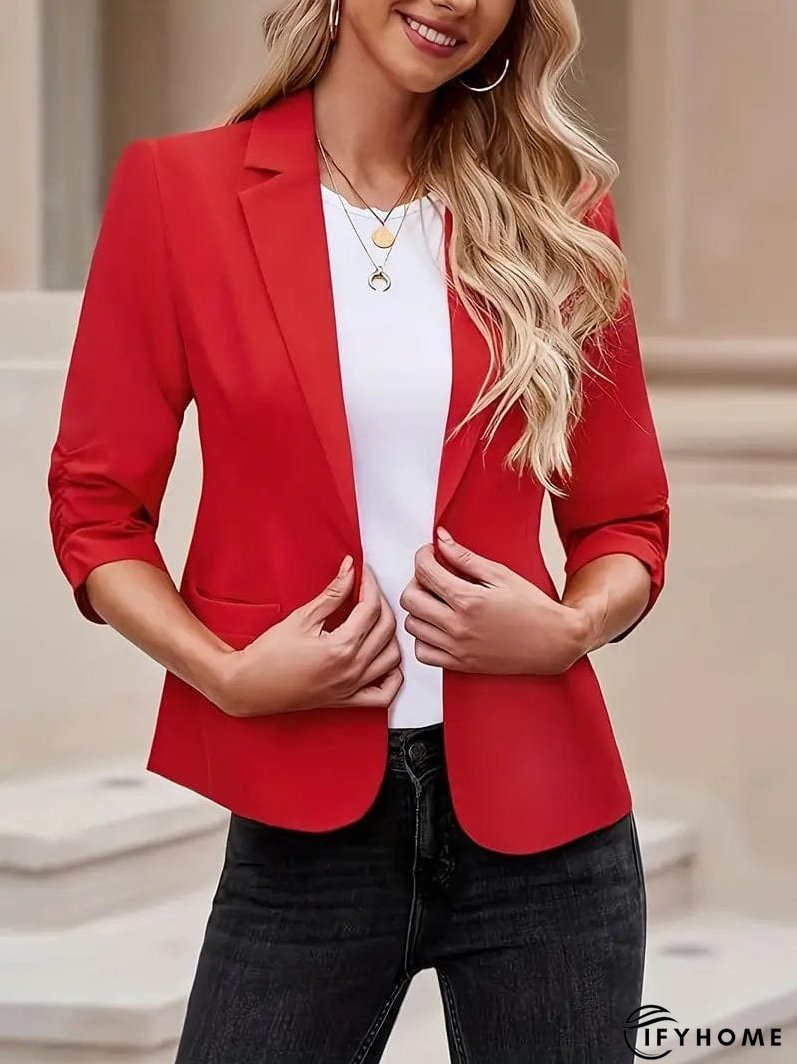 Single Button Blazer for Women | IFYHOME