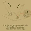 Outdoor Camping Multifunctional Single BC Tactical Aluminum Alloy Portable Folding Table Tactical Style