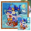 (Multi-Style) Gnome - 11CT Stamped Cross Stitch (Multi-Size)