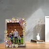 DIY Special Shape Diamond Painting Creative Flower Art Photo Frame Kit