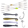 Alabama Fishing Kit with T-tail Soft Bait Alabama Group Rock Fishing Accessories