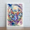 Flower Butterfly-Full Square Diamond Painting