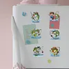 (US Local)6Pcs Acrylic Special Shape Fishing Diamond Painting Fridge Magnet for Home Decor