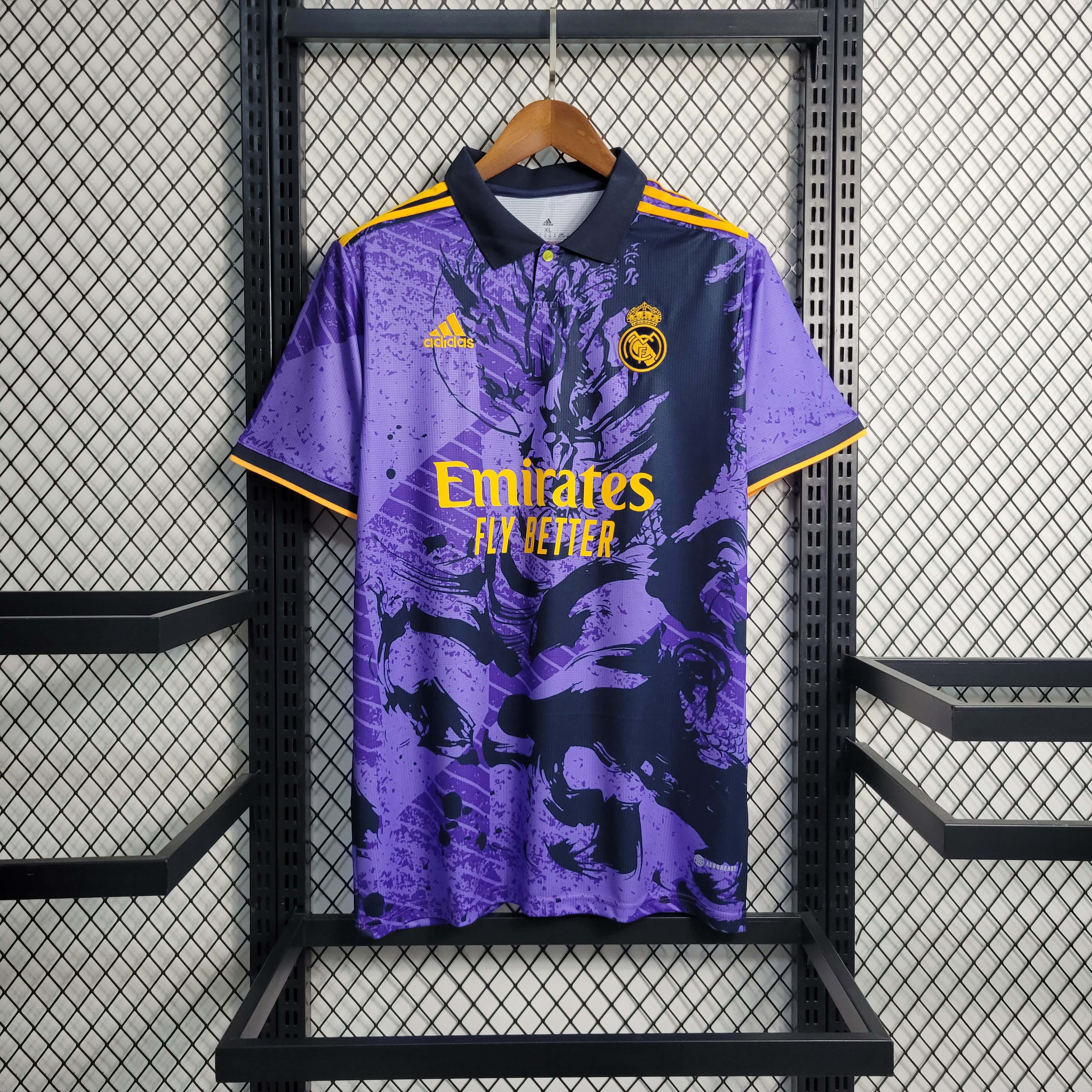 2023-2024 Real Madrid Purple Special EditionFootball Shirt 1:1 Thai Quality