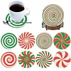 8Pcs Diamond Painting Wooden Candy Coaster Diamond Art Kit w/ Holder No-Slip Decor