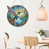 Diamond Painting Wooden Hummingbird Hanging Clock Kit