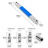 Impact Ready Ratchet Spanner & 1/2 1/4 3/8 inch Adapters Offset Extension Wrench