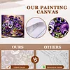 (US Local)Paint By Numbers Kit On Canvas DIY Oil Art Phalaenopsis Picture Decor40x40cm