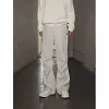 American Retro Gray Paratrooper Pants Men's Spring And Autumn Niche Pleated Slim Pants Straight Loose Paris Buckle Casual Pants