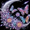 (US Local)4Pack Butterfly-Special Shaped Diamond Painting Kit(30x30cm)