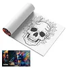 3PCS Fantasy Creatures Coloring Book Set Mindfulness Art Books for Adults 