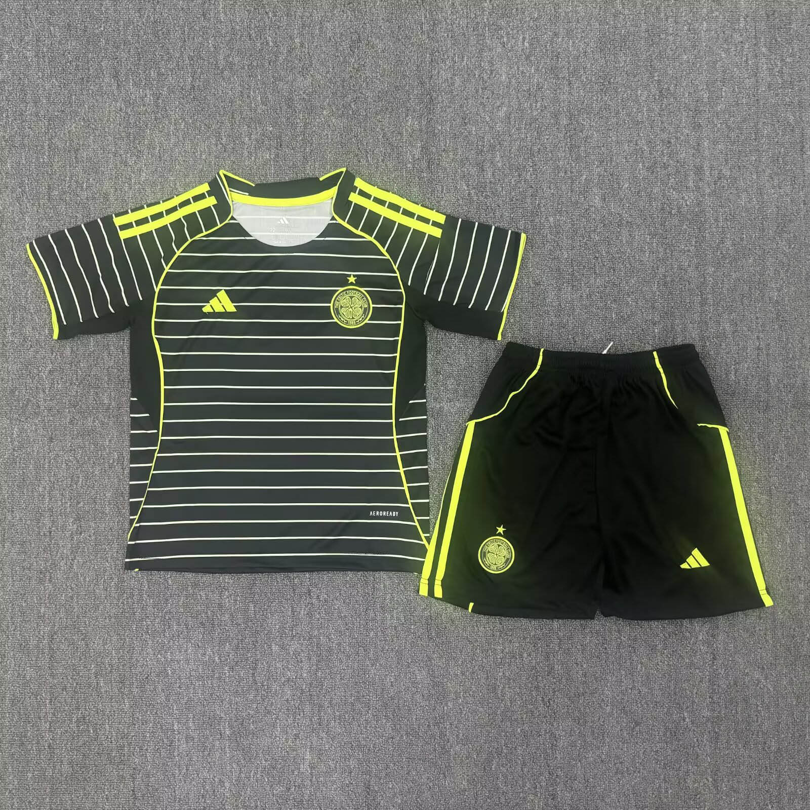 2025-2026 KIDS Celtic FC Away Football Shirt 1:1 Thai Quality Maxi Kit