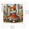 Rabbit - Round AB Drills Diamond Painting(35x35cm)