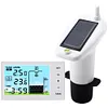 Ultrasonic Water Tank Liquid Level Meter with Temperature Sensor Time Display