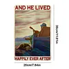 Vacation Men and Dog - Vintage Metal Signs - 20*30cm/30*40cm