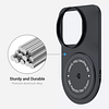 JJC Mobile Phone Filter MagSaFe Magnetic Suction System Suitable for Apple iPhone12 13 14 15 16PRO/PRO MAX Mobile Phone Lens ND Dimming Filter Black and White Soft CPL Polarizing Filter
