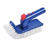 180 Degree Rotating Hand Scrub Brush Curved End Pool Cleaning Brush for Bathroom
