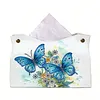 DIY Diamond Painting Creative Design Leather Handmade Tissue Holder Rhinestones Decorative Tissue Box Craft Kits