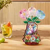 2026&2027 DIY Double Sided Drills Calendar Craft Art Kit Wooden Diamond Painting Calendar Set