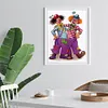Clown - Full Round Diamond Painting  30*40cm/40*50cm