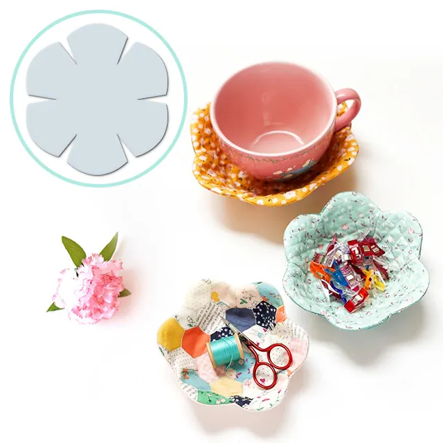 Flower Bowl Cozy Pattern Templates