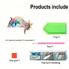 (US Local)Dolphin  Diamond Painting Door Corner Sign DIY Door Frame Decoration